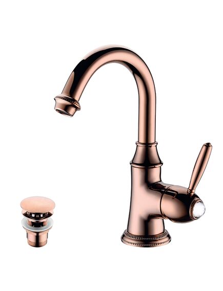 Купить Смеситель Lemark Spark LM6707RG для раковины (LM6707RG) по цене 7740 руб., в Санкт-Петебруге в интернет магазине 100-Систем, а также дургие товары LEMARK из раздела Рычажные смесители и Смесители для раковины