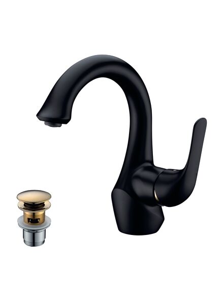 Купить Смеситель Lemark Swan LM5406BG для раковины (lm5406bg) по цене 9900 руб., в Санкт-Петебруге в интернет магазине 100-Систем, а также дургие товары LEMARK из раздела Рычажные смесители и Смесители для раковины