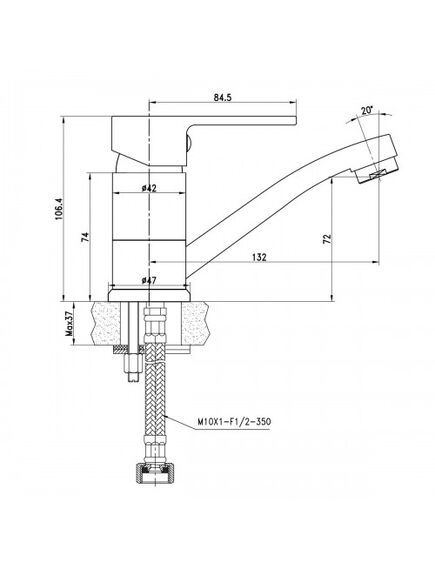 Купить Смеситель Lemark Plus Grace LM1507C для раковины (lm1507c) по цене 4280 руб., в Санкт-Петебруге в интернет магазине 100-Систем, а также дургие товары LEMARK из раздела Рычажные смесители и Смесители для раковины