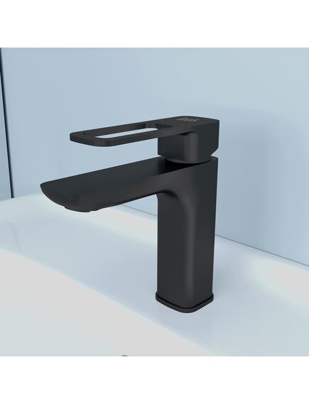 Купить Смеситель Iddis Slide SLIBL00i01 для раковины, черный (slibl00i01) по цене 10990 руб., в Санкт-Петебруге в интернет магазине 100-Систем, а также дургие товары IDDIS из раздела Рычажные смесители и Смесители для раковины