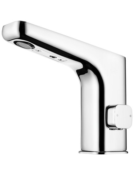 Купить BQH_029V DEANTE Смеситель сенсорный HIACYNT SENSOR с регулировкой температуры,230/6V (хром) (bqh_029v) по цене 45819 руб., в Санкт-Петебруге в интернет магазине 100-Систем, а также дургие товары DEANTE из раздела Электронные бесконтактные смесители и Смесители для раковины