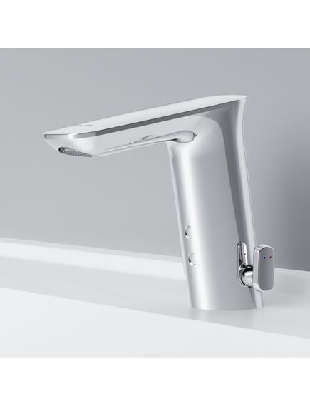 Купить F50A02300 Inspire V2.0 смеситель для умывальника сенсорный, хром, шт. (f50a02300) по цене 34490 руб., в Санкт-Петебруге в интернет магазине 100-Систем, а также дургие товары AM.PM из раздела Электронные бесконтактные смесители и Смесители для раковины