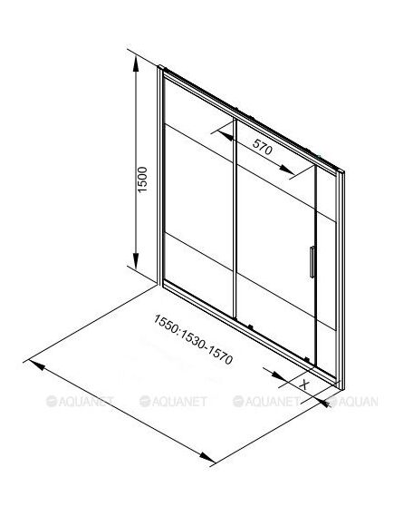 Купить Шторка на ванну Aquanet Practic AE10-B-155H150U-CP 155, прозрачное стекло/шелкография (273601) по цене 28450 руб., в Санкт-Петебруге в интернет магазине 100-Систем, а также дургие товары AQUANET из раздела Стеклянные шторки для ванн и Сантехника