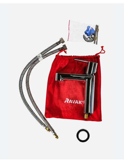Купить Смеситель для раковины Ravak Puri PU 014.00 X070113 Хром (x070113) по цене 17270 руб., в Санкт-Петебруге в интернет магазине 100-Систем, а также дургие товары RAVAK из раздела Рычажные смесители и Смесители для раковины