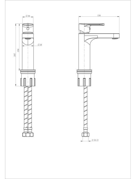 Купить Смеситель для раковины WONZON & WOGHAND, Хром (WW-H1032-CR) (ww-h1032-cr) по цене 8182 руб., в Санкт-Петебруге в интернет магазине 100-Систем, а также дургие товары WONZON & WOGHAND из раздела Рычажные смесители и Смесители для раковины