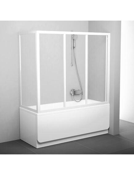 Купить Душевая стенка Ravak APSV-70 transparent белая (95010102z1) по цене 17900 руб., в Санкт-Петебруге в интернет магазине 100-Систем, а также дургие товары RAVAK из раздела Стеклянные шторки для ванн и Сантехника
