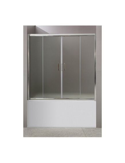 Купить Шторка на ванну BelBagno Uno VF-2 170 профиль Хром стекло рифленое (uno-vf-2-170/145-p-cr) по цене 24100 руб., в Санкт-Петебруге в интернет магазине 100-Систем, а также дургие товары BelBagno из раздела Стеклянные шторки для ванн и Сантехника