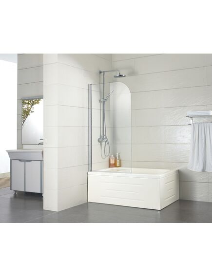 Купить Шторка для ванны Azario MERRIT 700х1500 (nf6211) по цене 8123 руб., в Санкт-Петебруге в интернет магазине 100-Систем, а также дургие товары Azario из раздела Стеклянные шторки для ванн и Сантехника