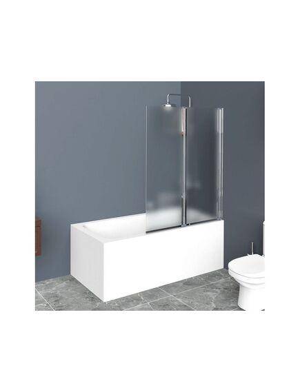 Купить Душевая шторка на ванну BelBagno UNO-V-2-100/150-P-Cr-L (uno-v-2-100/150-p-cr-r) по цене 20500 руб., в Санкт-Петебруге в интернет магазине 100-Систем, а также дургие товары BelBagno из раздела Стеклянные шторки для ванн и Сантехника