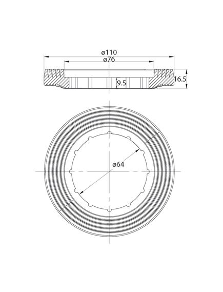 Купить Наливная арматура Iddis F012400-0007 с нижней подводкой (f012400-0007) по цене 890 руб., в Санкт-Петебруге в интернет магазине 100-Систем, а также дургие товары IDDIS из раздела Арматура для унитаза и Унитазы