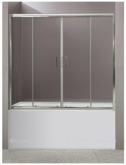 Купить Шторка на ванну BelBagno Uno VF 2 170/145 C Cr (uno-vf-2-170/145-c-cr) по цене 23400 руб., в Санкт-Петебруге в интернет магазине 100-Систем, а также дургие товары BelBagno из раздела Стеклянные шторки для ванн и Сантехника