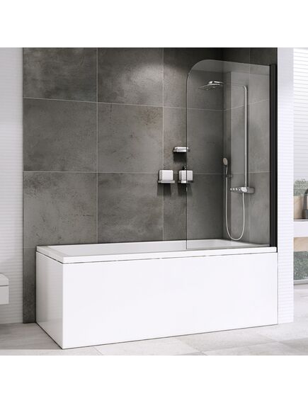 Купить Шторка на ванну ABBER Ewiges Wasser AG52100B (ag52100b) по цене 14790 руб., в Санкт-Петебруге в интернет магазине 100-Систем, а также дургие товары ABBER из раздела Стеклянные шторки для ванн и Сантехника