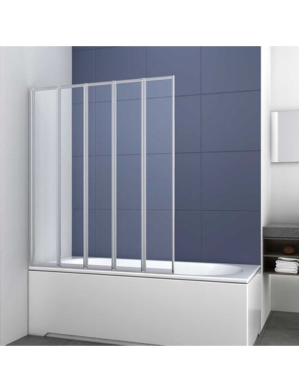Купить Душевая шторка на ванну VSB-32120CL, 1200*1400, хром, стекло прозрачное, , шт (VSB-32120CL) по цене 20529.5 руб., в Санкт-Петебруге в интернет магазине 100-Систем, а также дургие товары Vincea из раздела Стеклянные шторки для ванн и Сантехника