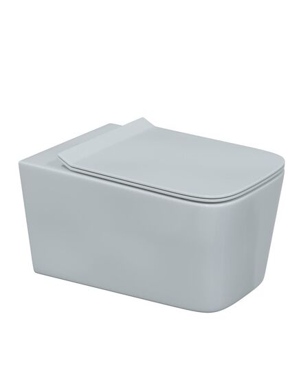 Купить Унитаз BERGES подвесной FLOE 55 см, сиденье дюропласт Floe Slim SO, микролифт, быстросьем (082121) по цене 24990 руб., в Санкт-Петебруге в интернет магазине 100-Систем, а также дургие товары BERGES из раздела Унитазы подвесные и Унитазы