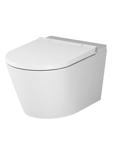 Купить CCC501700SC Inspire подвесной унитаз с интегрированным электронным биде (CCC501700SC) по цене 159790 руб., в Санкт-Петебруге в интернет магазине 100-Систем, а также дургие товары AM.PM из раздела Унитазы подвесные и Унитазы