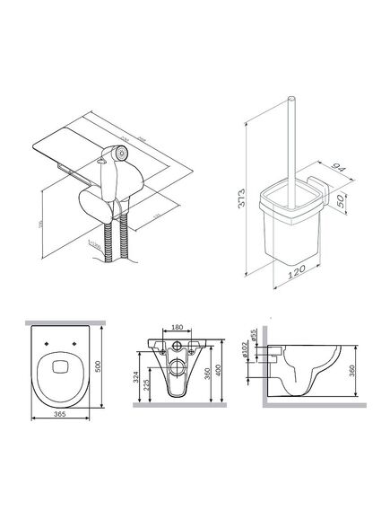 Купить CK90H0203W Gem набор подвесной унитаз с гиг.душем (ck90h0203w) по цене 54490 руб., в Санкт-Петебруге в интернет магазине 100-Систем, а также дургие товары AM.PM из раздела Унитазы подвесные и Унитазы Купить CK90H0203W Gem набор подвесной унитаз с гиг.душем (ck90h0203w) по цене 54490 руб., в Санкт-Петебруге в интернет магазине 100-Систем, а также дургие товары AM.PM из раздела Унитазы подвесные и Унитазы