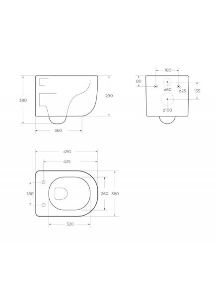 Купить Чаша унитаза подвесного безободкового, смыв TORNADO (bb084ch-tor) по цене 14560 руб., в Санкт-Петебруге в интернет магазине 100-Систем, а также дургие товары BelBagno из раздела Унитазы подвесные и Унитазы