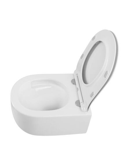 Купить Чаша унитаза подвесного безободкового, смыв TORNADO (bb084ch-tor) по цене 14560 руб., в Санкт-Петебруге в интернет магазине 100-Систем, а также дургие товары BelBagno из раздела Унитазы подвесные и Унитазы