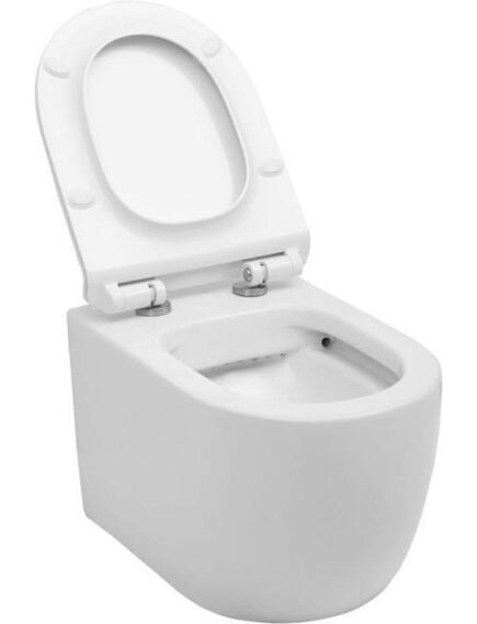 Купить Унитаз подвесной Aquanet Rimless Cetus-W BL-102N-WHT (cetus-w) по цене 20930 руб., в Санкт-Петебруге в интернет магазине 100-Систем, а также дургие товары AQUANET из раздела Унитазы подвесные и Унитазы