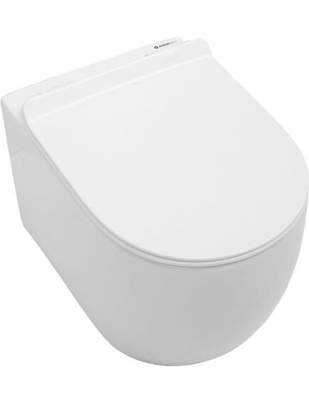 Купить Унитаз подвесной Aquanet Rimless Cetus-W BL-102N-WHT (cetus-w) по цене 20930 руб., в Санкт-Петебруге в интернет магазине 100-Систем, а также дургие товары AQUANET из раздела Унитазы подвесные и Унитазы