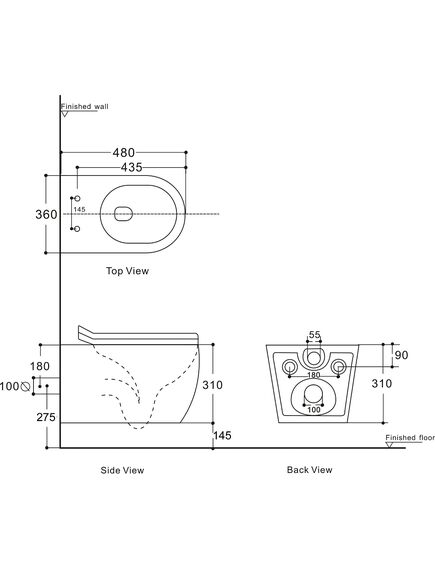 Купить Унитаз подвесной Aquanet Rimless Cetus W Short LX-1900 (cetus w short) по цене 19650 руб., в Санкт-Петебруге в интернет магазине 100-Систем, а также дургие товары AQUANET из раздела Унитазы подвесные и Унитазы Купить Унитаз подвесной Aquanet Rimless Cetus W Short LX-1900 (cetus w short) по цене 19650 руб., в Санкт-Петебруге в интернет магазине 100-Систем, а также дургие товары AQUANET из раздела Унитазы подвесные и Унитазы