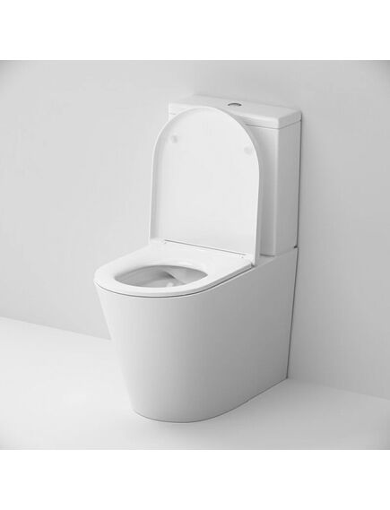 Купить C8F8600SC Func унитазкомпакт безободковый с сиденьем микролифт (C8F8600SC) по цене 33490 руб., в Санкт-Петебруге в интернет магазине 100-Систем, а также дургие товары AM.PM из раздела Горизонтальный выпуск и Унитазы-компакт с бачком