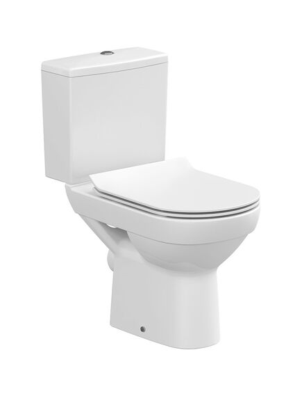 Купить CERSANIT Унитаз-компакт CITY Clean On 011 3/5 DPL EO slim (s-ko-cit011-3/5-con-s-dl-w) по цене 14490 руб., в Санкт-Петебруге в интернет магазине 100-Систем, а также дургие товары CERSANIT из раздела Горизонтальный выпуск и Унитазы-компакт с бачком