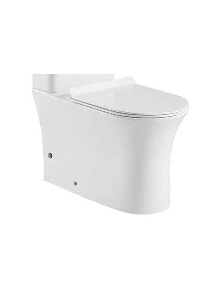 Купить Чаша напольного унитаза Aquanet Rimless Roll-C CL-12249B (roll-c) по цене 17690 руб., в Санкт-Петебруге в интернет магазине 100-Систем, а также дургие товары AQUANET из раздела Унитазы приставные и Унитазы