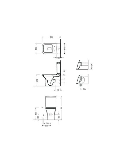 Купить УНИТАЗ НАПОЛЬНЫЙ С ОБОДКОМ 63x35,5 СМ В СБОРЕ (ЧАША, БАЧОК, СИДЕНЬЕ МИКРОЛИФТ ZETA, СМЫВНОЙ МЕХАНИЗМ) (nt12sl) по цене 17911 руб., в Санкт-Петебруге в интернет магазине 100-Систем, а также дургие товары Serel из раздела Горизонтальный выпуск и Унитазы-компакт с бачком