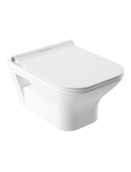 Купить УНИТАЗ ПОДВЕСНОЙ 52x35,5 СМ, С ОБОДКОМ, С СИДЕНЬЕМ С МИКРОЛИФТОМ ZETA (nt10sl) по цене 11461.3 руб., в Санкт-Петебруге в интернет магазине 100-Систем, а также дургие товары Serel из раздела Унитазы подвесные и Унитазы