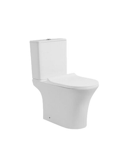 Купить Унитаз компакт CeramaLux 1217-P с бачком и сиденьем Микролифт (1217-p) по цене 15200 руб., в Санкт-Петебруге в интернет магазине 100-Систем, а также дургие товары CeramaLux из раздела Горизонтальный выпуск и Унитазы-компакт с бачком