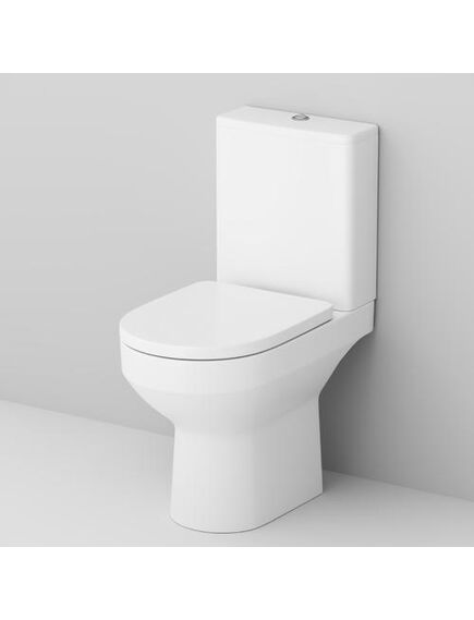 Купить Унитаз компакт AM.PM Spirit V2.0 C708600WH с бачком без сиденья (c708600wh) по цене 23990 руб., в Санкт-Петебруге в интернет магазине 100-Систем, а также дургие товары AM.PM из раздела Горизонтальный выпуск и Унитазы-компакт с бачком