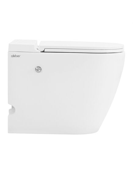 Купить Унитаз ABBER Bequem AC1115P приставной белый с импульсным смывом (ac1115p) по цене 29750 руб., в Санкт-Петебруге в интернет магазине 100-Систем, а также дургие товары ABBER из раздела Унитазы приставные и Унитазы