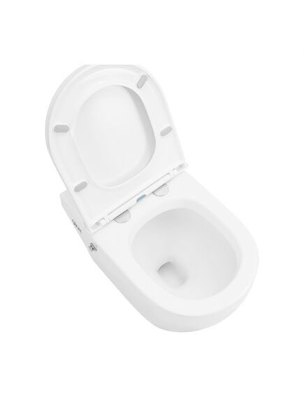 Купить Унитаз ABBER Bequem AC1115P приставной белый с импульсным смывом (ac1115p) по цене 29750 руб., в Санкт-Петебруге в интернет магазине 100-Систем, а также дургие товары ABBER из раздела Унитазы приставные и Унитазы