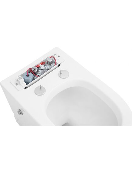 Купить Унитаз ABBER Bequem AC1115P приставной белый с импульсным смывом (ac1115p) по цене 29750 руб., в Санкт-Петебруге в интернет магазине 100-Систем, а также дургие товары ABBER из раздела Унитазы приставные и Унитазы