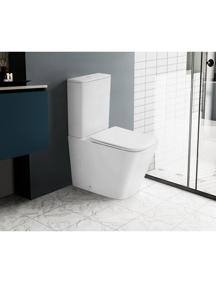 Купить Унитаз компакт Размер: 61x35x83,5 см Цвет: белый матовый Материал: высококачественная керамика устойчивая к царапинам, температура обжига более 1200°C - безободковый, бесшумынй круговой слив торнадо 3/6 л - антигрязевая поверхность EasyClean - жесткое быс (ac1210tmw) по цене 33150 руб., в Санкт-Петебруге в интернет магазине 100-Систем, а также дургие товары ABBER из раздела Горизонтальный выпуск и Унитазы-компакт с бачком