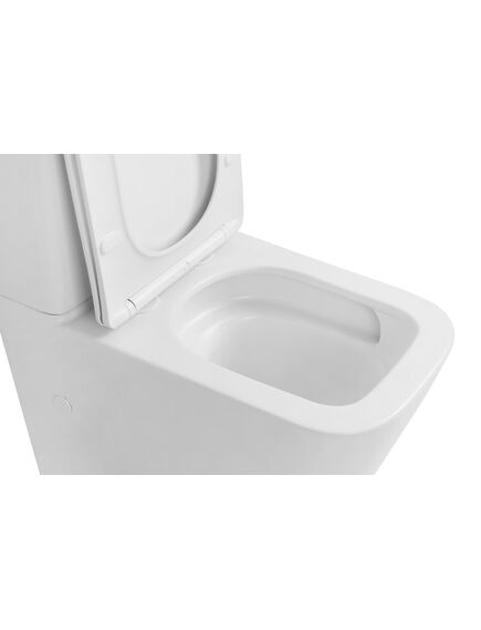 Купить Унитаз компакт Размер: 61x35x83,5 см Цвет: белый матовый Материал: высококачественная керамика устойчивая к царапинам, температура обжига более 1200°C - безободковый, бесшумынй круговой слив торнадо 3/6 л - антигрязевая поверхность EasyClean - жесткое быс (ac1210tmw) по цене 33150 руб., в Санкт-Петебруге в интернет магазине 100-Систем, а также дургие товары ABBER из раздела Горизонтальный выпуск и Унитазы-компакт с бачком