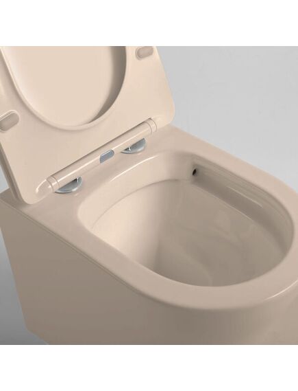 Купить Унитаз подвесной Piatti VT1-11SMC, цвет капучино матовый, ультратонкое soft-close сиденье, , шт (vt1-11smc) по цене 21935.5 руб., в Санкт-Петебруге в интернет магазине 100-Систем, а также дургие товары Vincea из раздела Унитазы подвесные и Унитазы
