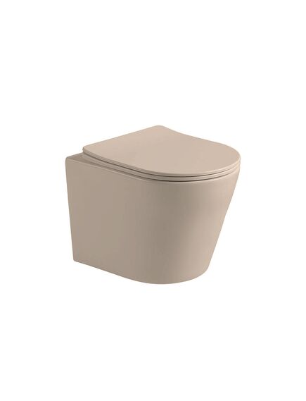 Купить Унитаз подвесной Piatti VT1-11SMC, цвет капучино матовый, ультратонкое soft-close сиденье, , шт (vt1-11smc) по цене 21935.5 руб., в Санкт-Петебруге в интернет магазине 100-Систем, а также дургие товары Vincea из раздела Унитазы подвесные и Унитазы