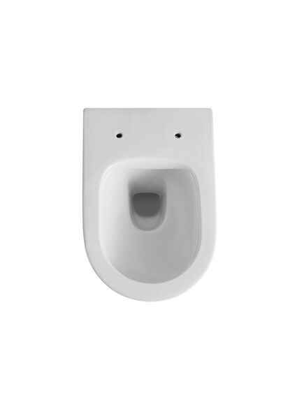 Купить Унитаз подвесной Cute VT1-24 безободковый, цвет белый, ультратонкое soft-close сиденье, , шт (vt1-24) по цене 13775 руб., в Санкт-Петебруге в интернет магазине 100-Систем, а также дургие товары Vincea из раздела Унитазы подвесные и Унитазы