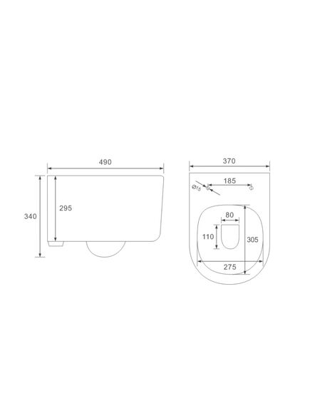 Купить Унитаз подвесной Evo VT1-34S безободковый, цвет белый, ультратонкое soft-close сиденье, , шт (vt1-34s) по цене 14383 руб., в Санкт-Петебруге в интернет магазине 100-Систем, а также дургие товары Vincea из раздела Унитазы подвесные и Унитазы