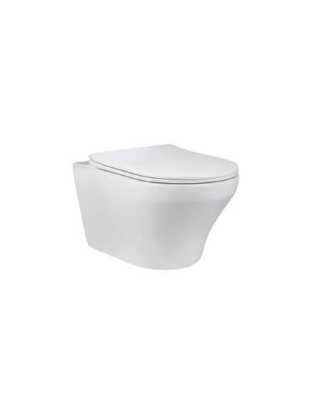 Купить Унитаз подвесной Edge-M VT1-37 безободковый, цвет белый, ультратонкое soft-close сиденье, , шт (VT1-37) по цене 13043.5 руб., в Санкт-Петебруге в интернет магазине 100-Систем, а также дургие товары Vincea из раздела Унитазы подвесные и Унитазы