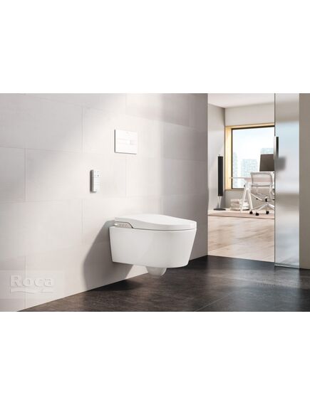 Купить Электронный унитаз-биде Roca Inspira In-Wash подвесной rimless 803060001 (803060001) по цене 154131.77 руб., в Санкт-Петебруге в интернет магазине 100-Систем, а также дургие товары ROCA из раздела Электронные и Унитазы
