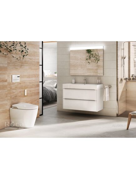 Купить Электронный унитаз-биде Roca Inspira In-Wash приставной rimless 803063001 (803063001) по цене 155054.77 руб., в Санкт-Петебруге в интернет магазине 100-Систем, а также дургие товары ROCA из раздела Электронные и Унитазы