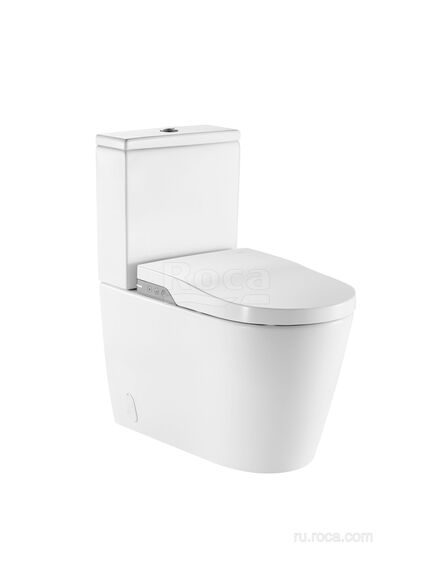 Купить Электронный унитаз-биде Roca Inspira In-Wash напольный с бачком, rimless 80306L001 (80306l001) по цене 215972.77 руб., в Санкт-Петебруге в интернет магазине 100-Систем, а также дургие товары ROCA из раздела Электронные и Унитазы