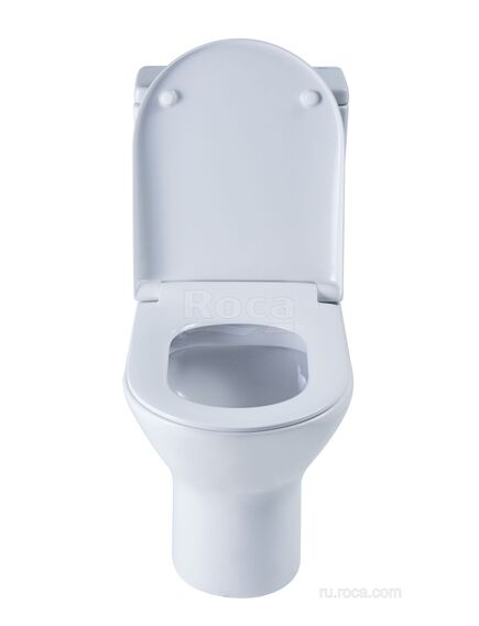 Купить Унитаз-компакт Roca Faro c универсальным выпуском 34D01000Y (34d01000y) по цене 20758.27 руб., в Санкт-Петебруге в интернет магазине 100-Систем, а также дургие товары ROCA из раздела Универсальный выпуск и Унитазы-компакт с бачком