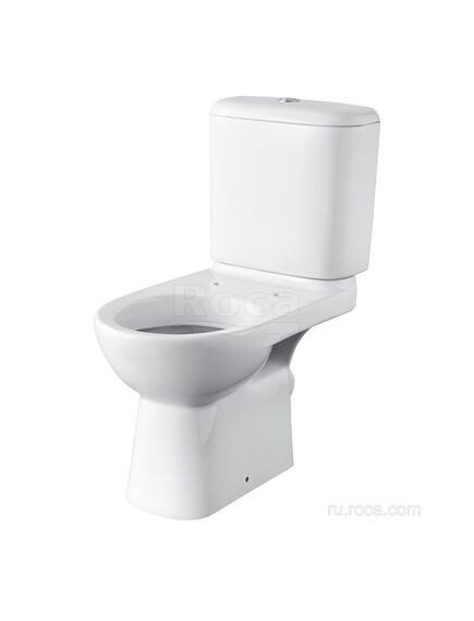 Купить Унитаз-компакт Roca Access с косым выпуском 34P23900Y (34p23900y) по цене 16860 руб., в Санкт-Петебруге в интернет магазине 100-Систем, а также дургие товары ROCA из раздела Косой выпуск и Унитазы-компакт с бачком