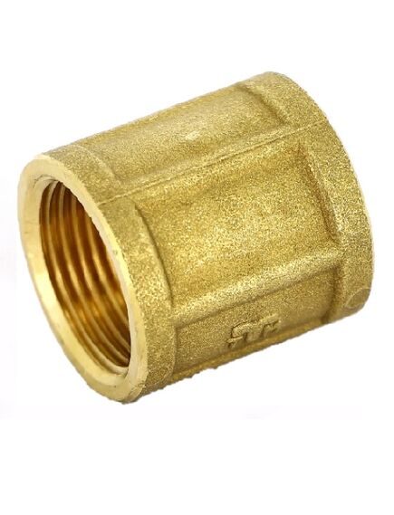 Купить Муфта 2 1/2" (латунь) (1500386 / 1550g001010) по цене 5239 руб., в Санкт-Петебруге в интернет магазине 100-Систем, а также дургие товары  из раздела Муфты и Латунные фитинги