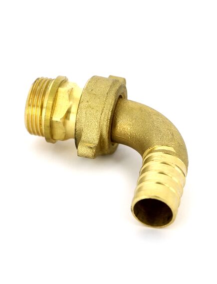 Купить Штуцер разъёмный угловой 15*1/2"Н (1500490 / 1503g1504) по цене 1283 руб., в Санкт-Петебруге в интернет магазине 100-Систем, а также дургие товары  из раздела Штуцеры и Латунные фитинги