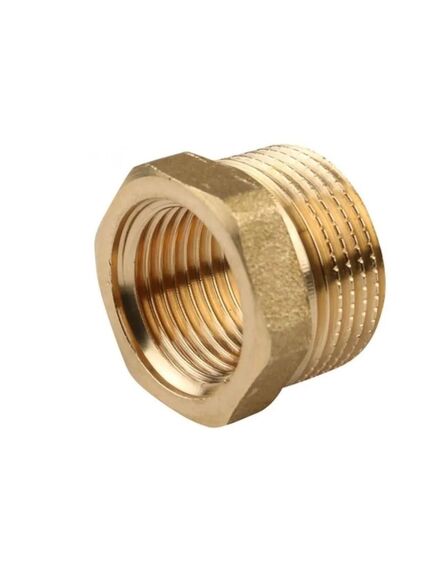 Купить Переходник 3/4"Н*1/2"В (латунь) (1500356 / 1582) по цене 148 руб., в Санкт-Петебруге в интернет магазине 100-Систем, а также дургие товары  из раздела Переходники и Латунные фитинги